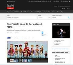 Eve Ferret - TimeOut 25 October 2013