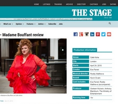 Eve Ferret - The Stage 27 April 2015