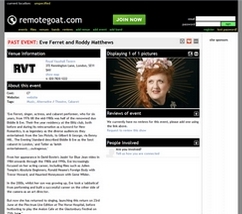 Eve Ferret - Remotegoat 02 August 2010