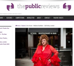 Eve Ferret - The Public Reviews 26 April 2015